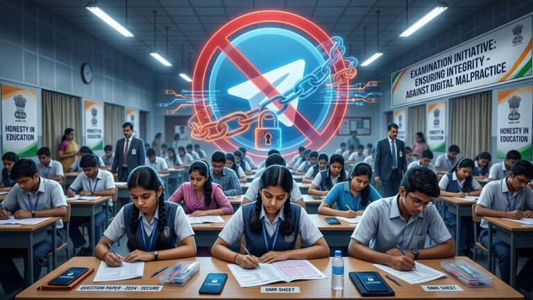 India’s Telegram Ban: Bold Step Against Entrance Exam Cheating