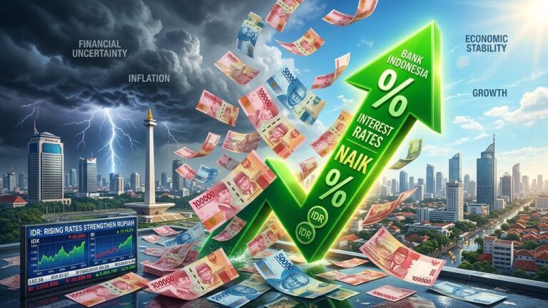 Indonesia Surprises Markets With Rate Hike to Defend Rupiah