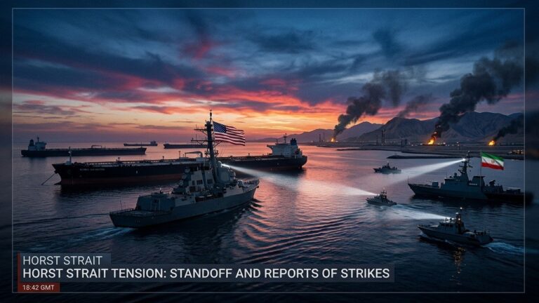 Iran Closes Strait of Hormuz: US Strikes Escalate Middle East Tensions