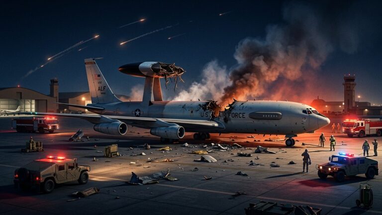 Iran Destroys US AWACS Jet: Major Setback for American Forces