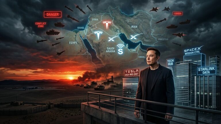 Iran Targets Elon Musk Companies in Middle East as Tensions Rise