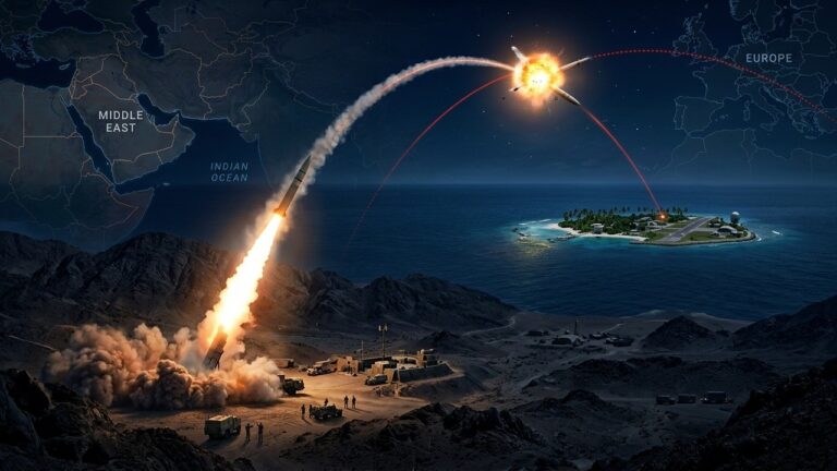 Iran’s ICBM Strike on Diego Garcia Sparks Major Arsenal Questions