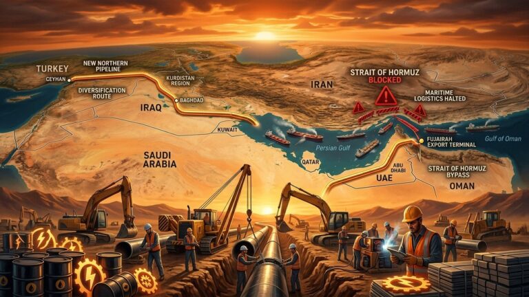 Iraq and UAE Race to Build Alternative Oil Pipelines