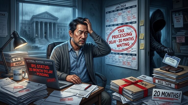 IRS Identity Theft Victims Hit With UnResolving conflicting category instructionsconscionable 20-Month Delays