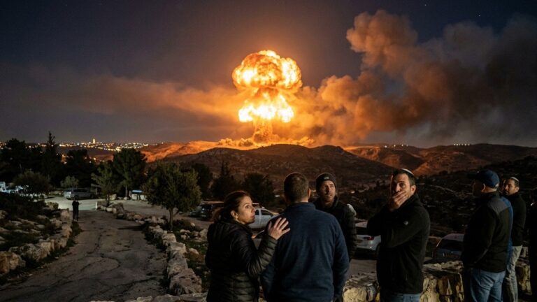 Israel Explosion Test Triggers Mushroom Cloud Panic Near Jerusalem