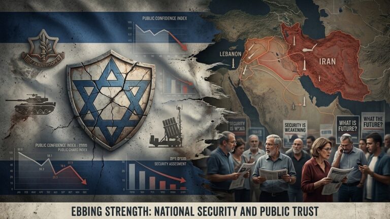 Israelis Question Deterrence After Iran and Lebanon Conflicts Poll