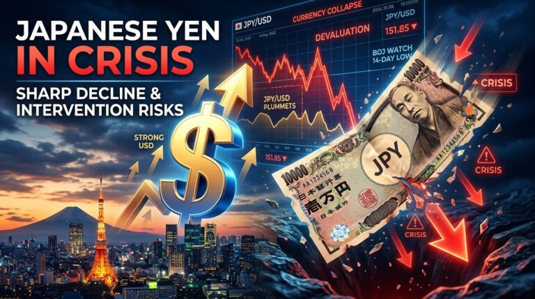 Japanese Yen Hits 40 Year Low: Why Intervention Risks Are Rising Fast