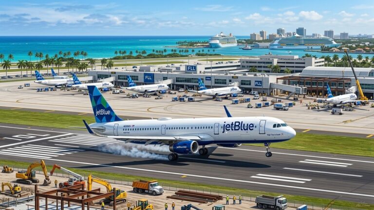 JetBlue Expands Aggressively at Fort Lauderdale Airport