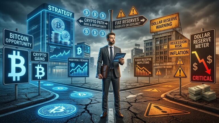 JPMorgan Warns of StrategyGenerating the blog article Bitcoin Reserve Shortfall Risk for Investors
