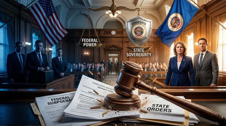 Judge Strikes Down DOJ Subpoenas Against Minnesota Officials in Immigration Probe