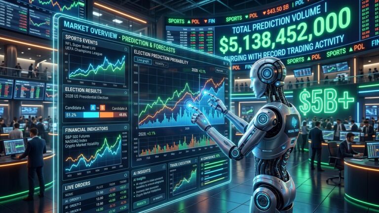 Kalshi Deploys AI Agent as Prediction Market Volume Hits Record $5 Billion