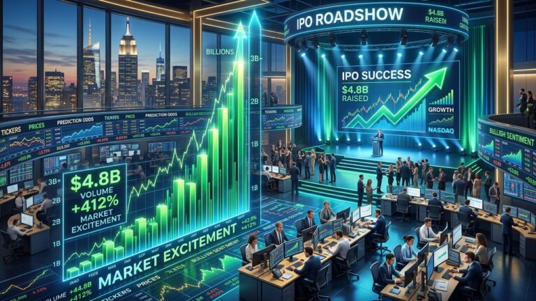 Kalshi IPO Talks Heat Up With Massive Trading Volume Surge