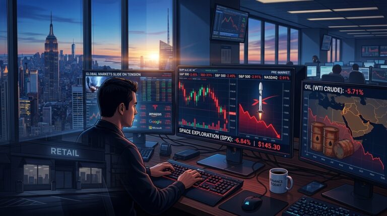 Key Market Moves: Tech Turmoil, SpaceX Slide and Iran Oil Update