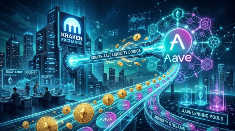 Kraken Eyes 15% Stake in Aave at $385 Million Valuation