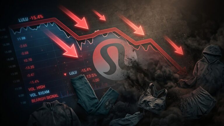 Lululemon Stock Plunges After Guidance Cut Deepens Bear Market