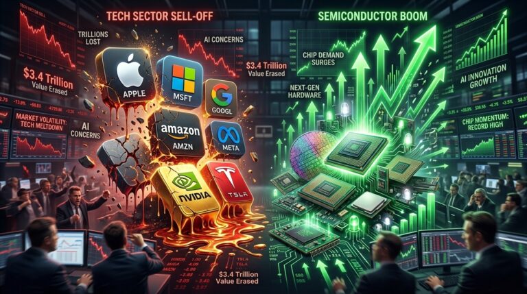 Mag 7 Loses $2.3 Trillion Amid AI Spending Jitters