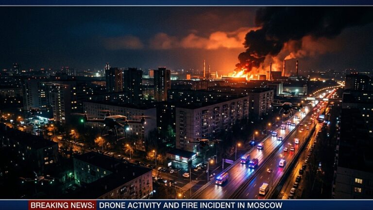 Major Ukrainian Drone Attack Hits Moscow Killing Four in Largest Strike Yet