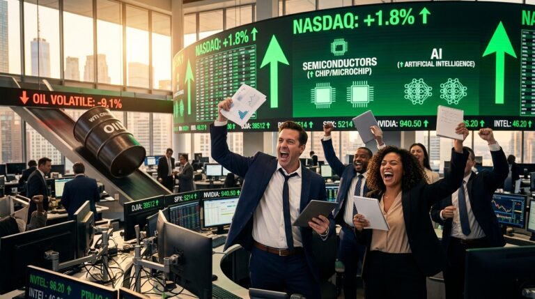 Markets Rally as Micron Revives AI Optimism and Oil Prices Slide