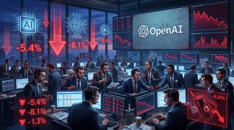 Markets Tumble as OpenAI IPO Delay Sparks Tech Selloff