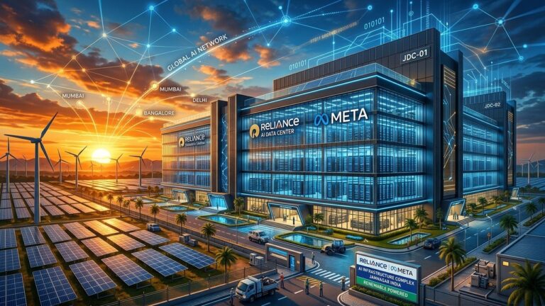 Meta Boosts AI ExpansionWriting the blog post about Meta and Reliance deal in India With Reliance Data Center Deal