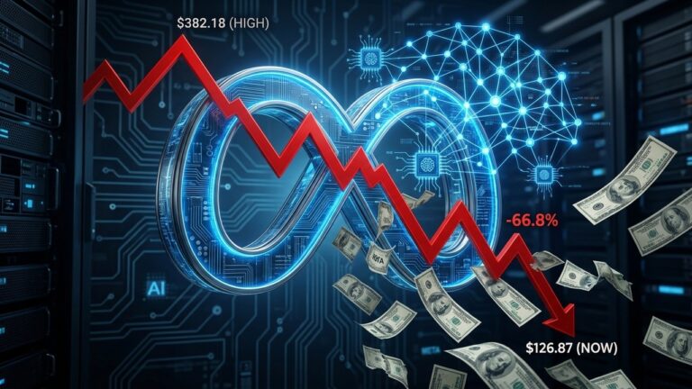 Meta Stock Plunges on Report of Massive AI Capital Raise