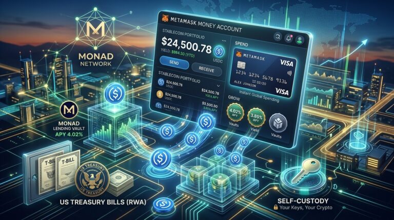 MetaMask Money Account: Earn Up to 4% Yield on Stablecoins