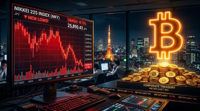 Metaplanet Stock Hits 52 Week Low Despite 40177 BTC Treasury
