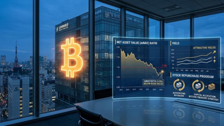 Metaplanet Weighs Stock Buybacks After mNAV Falls to 0.92x