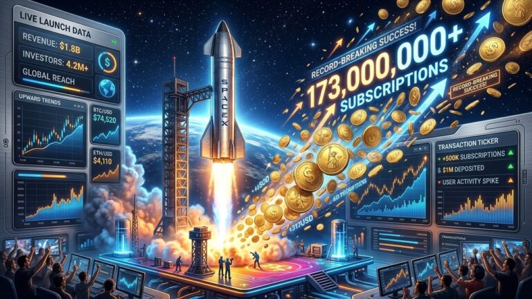 MEXC Launchpad Hits Record $173M for SpaceX Pre IPO Token