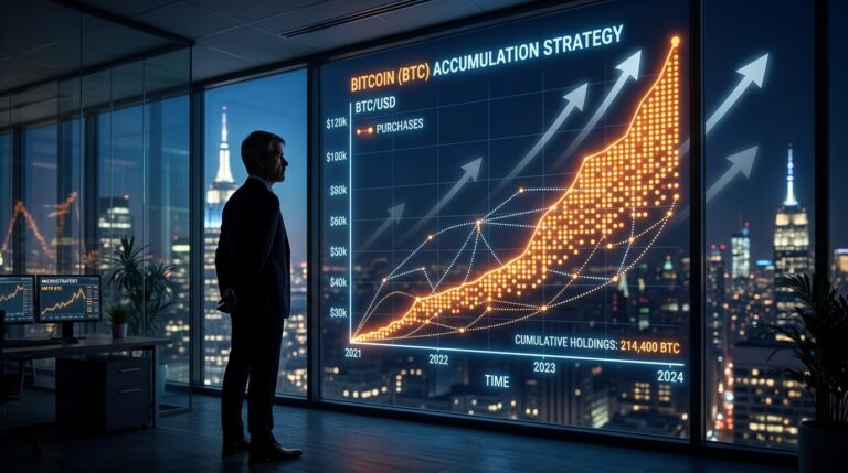 Michael Saylor Teases Next Bitcoin Buy With Cryptic Dots Post