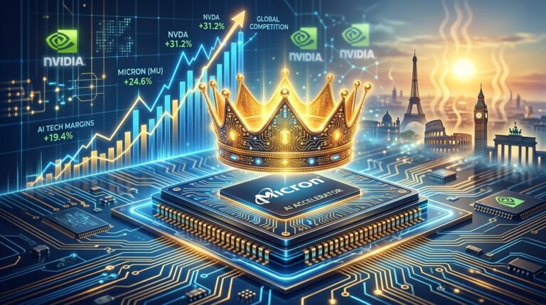 Micron Steals Nvidia Crown as Tech Margin King Amid AI Surge