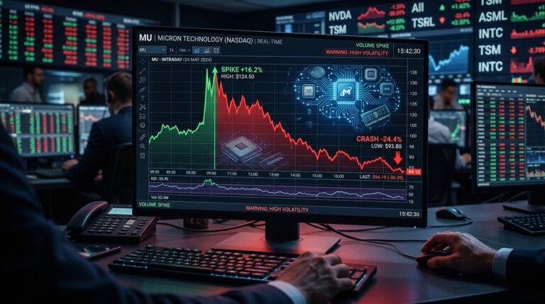Micron Stock Falls 5% Premarket After Earnings Boom