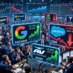Midday Stock Movers Shake Up Markets: Alphabet, AeroVironment, Salesforce in Focus
