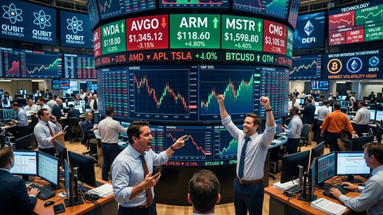 Midday Stock Movers Stand Out as Market Rotates AmidGenerating the long-form article in XML format Tech Sell-Off