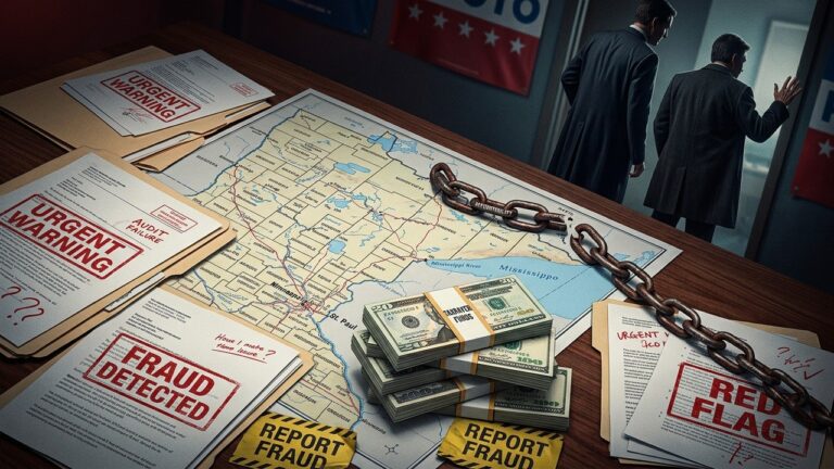 Minnesota ReportGenerating the fraud scandal article Exposes Officials Ignoring Fraud Over Racism Fears