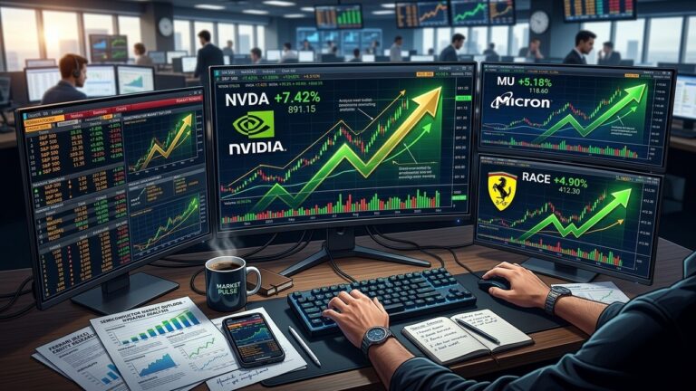 Monday’s Top Analyst Calls: Nvidia, Micron, Ferrari & More