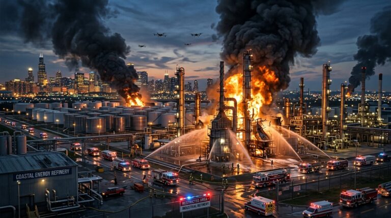 Moscow Oil Refinery Faces Six-Month Shutdown After Ukrainian Drone Attacks