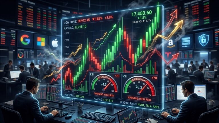 Most Overbought Stocks After Volatile Market Week