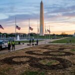National Mall Vandalized With 8647 Markings Before Key Independence Celebrations