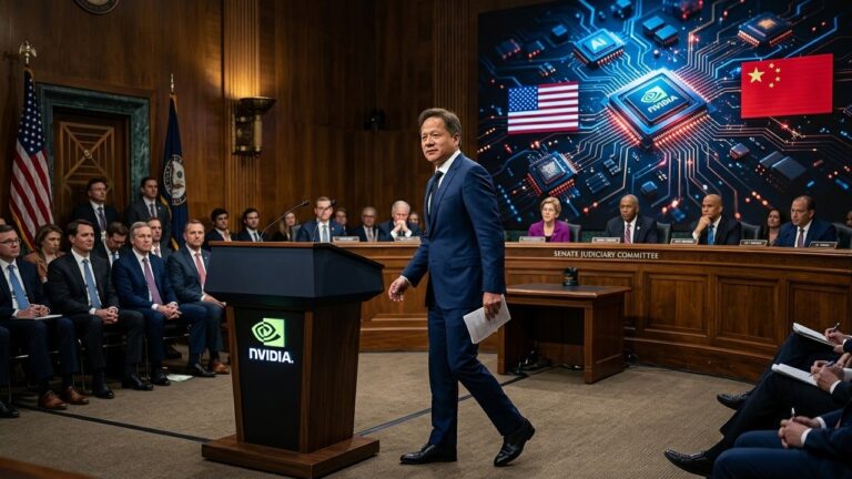 Nvidia CEO Declines Senate Testimony on China AI Chip Exports