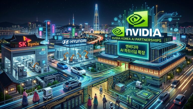 Nvidia Deepens AI Ties in South Korea With Major Tech Partnerships