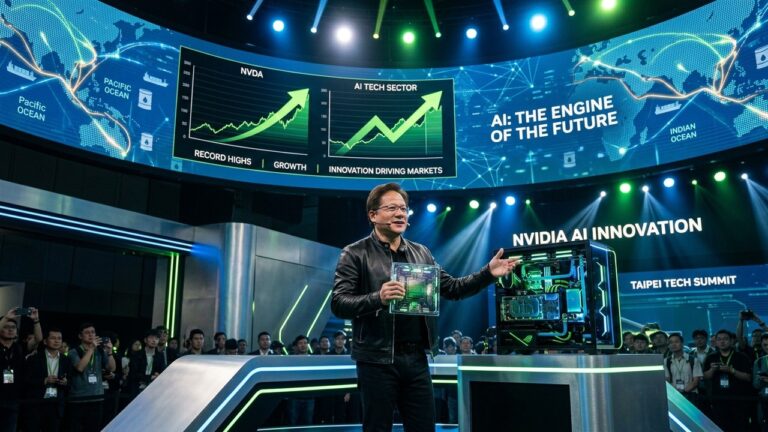 Nvidia Dominates Computex as Markets Hit Fresh Records