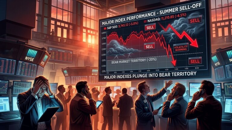 Odds of Bear Markets in Major Stock Indexes This Summer