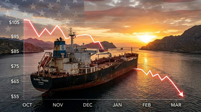 Oil Prices Extend Losses Amid Easing Hormuz Tensions and Trump Criticism
