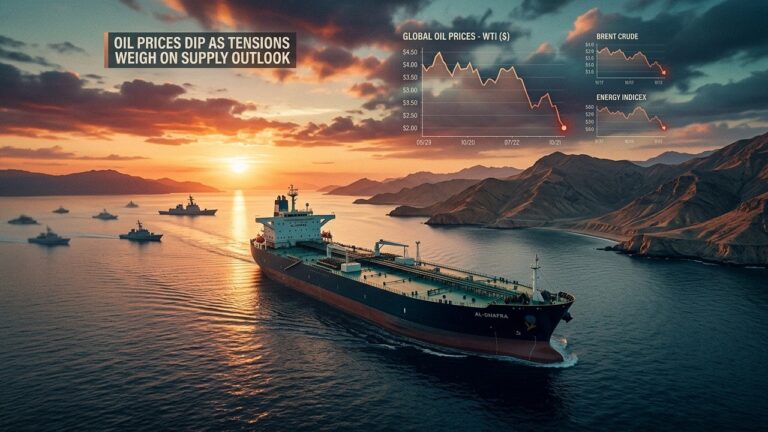 Oil Prices Fall as Tanker Chiefs Stay Cautious on Hormuz Reopening