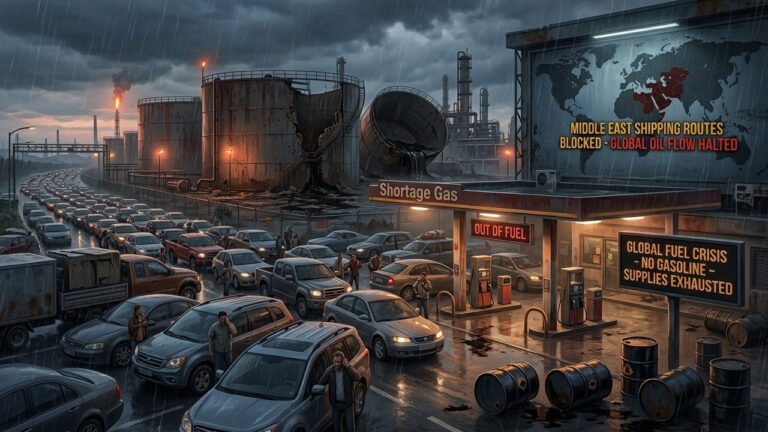 Oil Reserves Crash At Record Speed Fueling Shortage And Rationing Fears