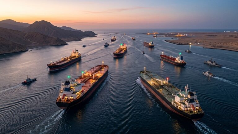 Oil Tanker Traffic Surges in Strait of Hormuz After US Iran Sea Lane Deal