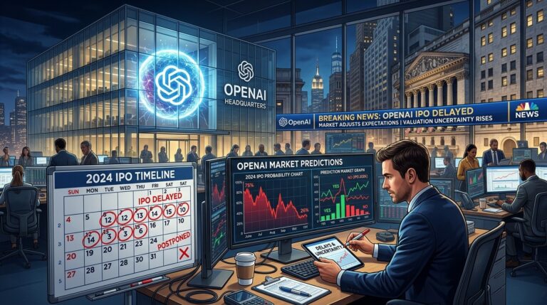 OpenAI IPO Delay: Kalshi Traders Update Their Bets