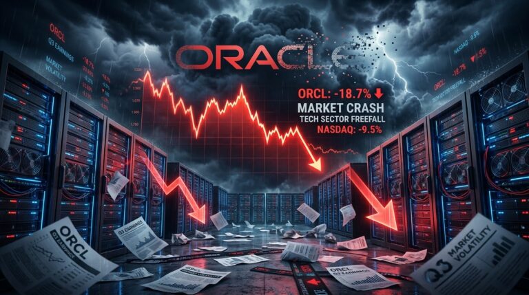 Oracle Stock Crash: AI Bet Raises Major Debt Concerns for Investors