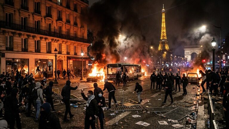 Paris Chaos After Soccer Victory: When Celebration Turns to Destruction